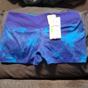 Under Armour Vibrant Blue and Purple Shorts